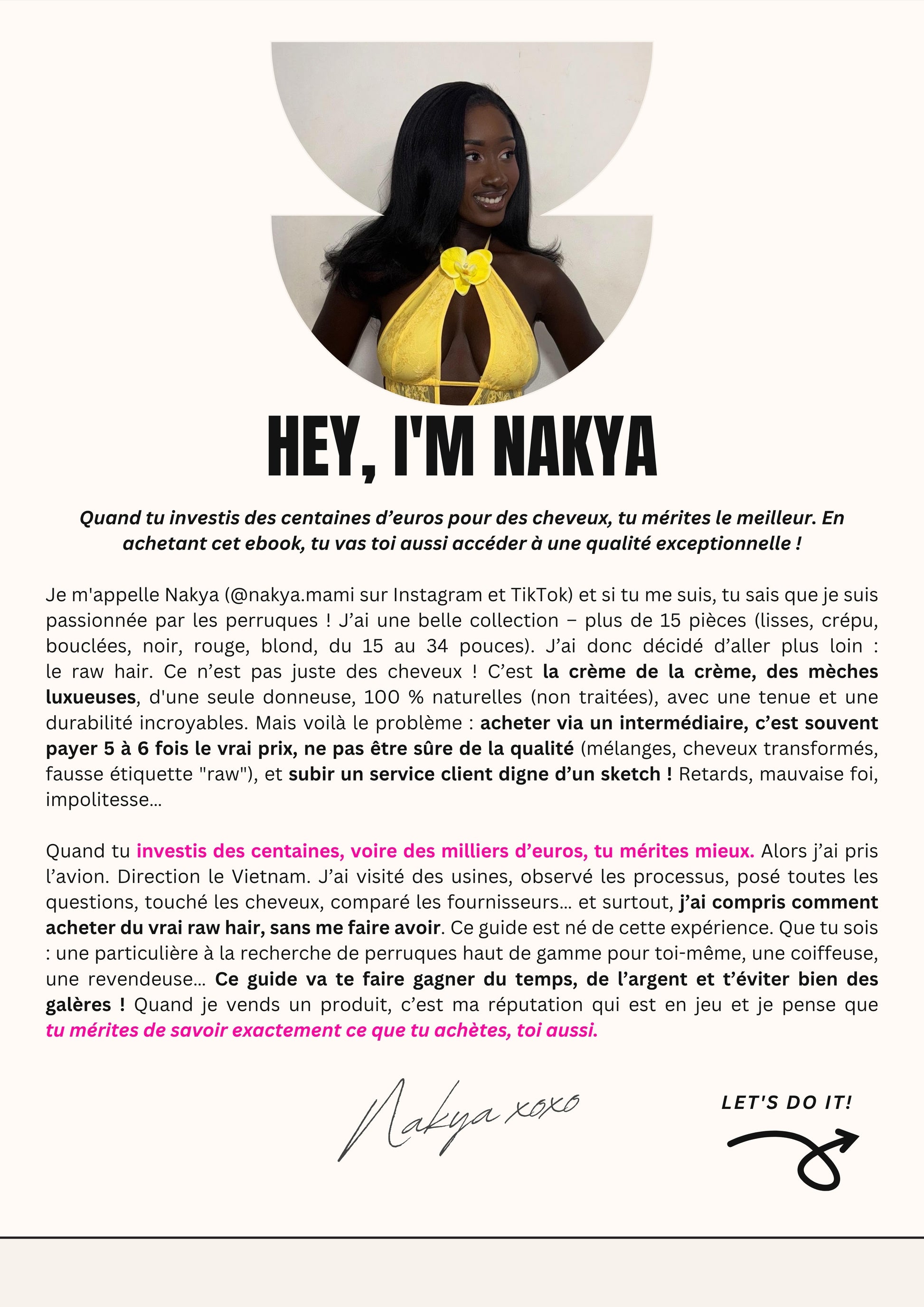 Acheter du Raw Hair comme un/une pro, sans intermédiaire - EBOOK (français)